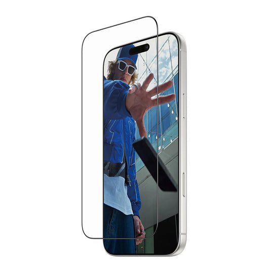 Folija za zaštitu ekrana PanzerGlass Ultra-Wide Fit Fastfit za Apple iPhone 17 Pro Max, Kaljeno staklo, Full Glue, Crna