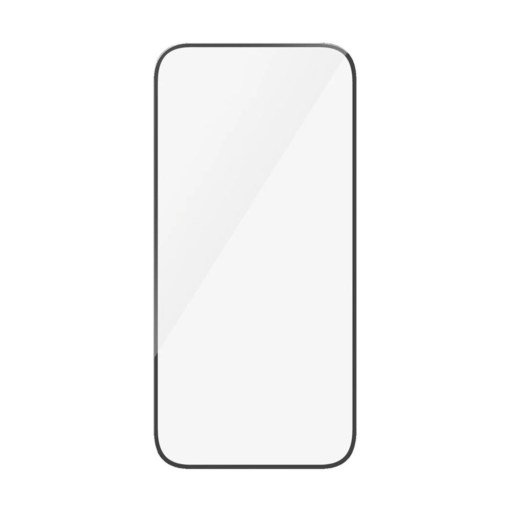 Folija za zaštitu ekrana PanzerGlass Ultra-Wide Fit za Apple iPhone 16 / 15, Kaljeno staklo, Full Glue, Crna
