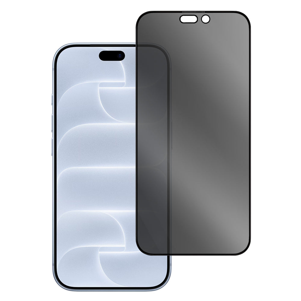 Blueo Anti-Peep zaštitna folija za ekran sa zaštitom privatnosti za Apple iPhone 18 Pro, kaljeno staklo, lepljenje po celoj površini, set od 5 komada