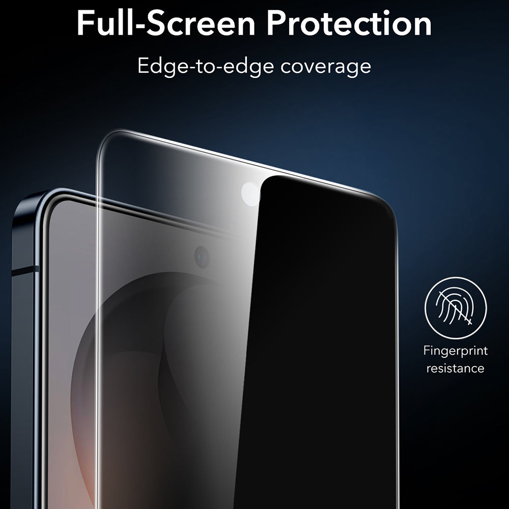 Folija za zaštitu ekrana Privacy ESR Armorite za Samsung Galaxy S26 Ultra S948, Kaljeno staklo, Full Glue