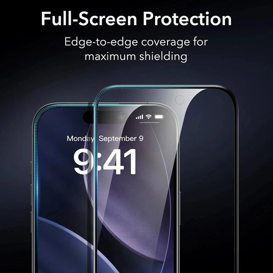 Folija za zaštitu Ekrana Privacy ESR Armorite UltraFit za Apple iPhone 17 Air, Kaljeno Staklo, Full Glue, Set od 3 komada