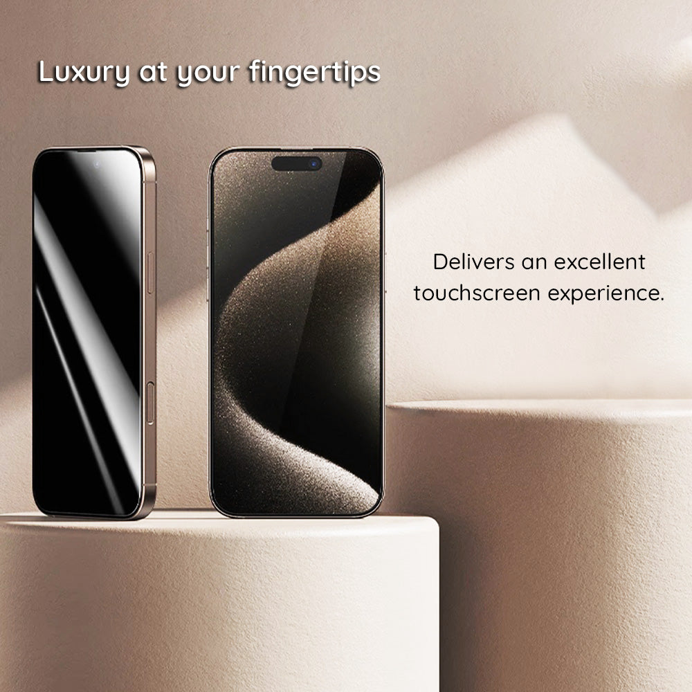 Folija za zaštitu ekrana Privacy Guess za Apple iPhone 16 Pro Max, Kaljeno staklo, Full Glue, 2.5D