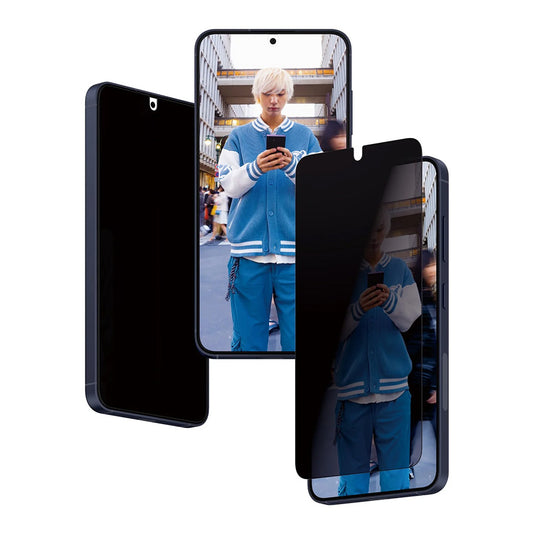 Folija za zaštitu ekrana Privacy PanzerGlass Ultra-Wide Fit EasyAligner za Samsung Galaxy S24 S921, Kaljeno staklo, Full Glue