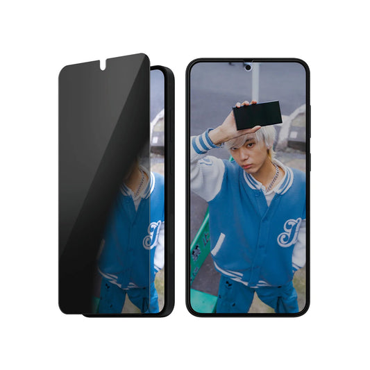 Folija za zaštitu ekrana Privacy PanzerGlass Ultra-Wide Fit za Samsung Galaxy S25+ S936 / S24+ S926, Kaljeno staklo, Full Glue