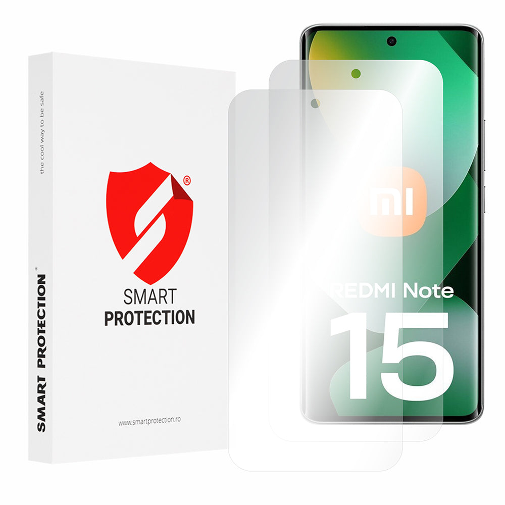 Zaštitna folija Ecran Smart Protection Premium Classic za Xiaomi Redmi Note 15 4G, Plastika, Set 2 komada
