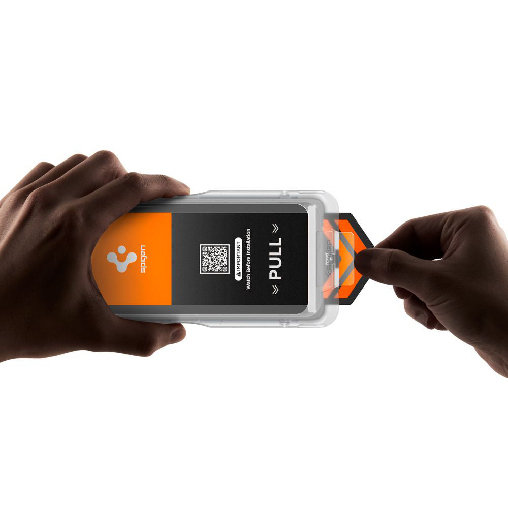 Folija za zaštitu ekrana Spigen GlastR EZ FIT Pro HD za Samsung Galaxy S26 Ultra S948, Kaljeno staklo, Full Glue, Set 2 komada AGL11072