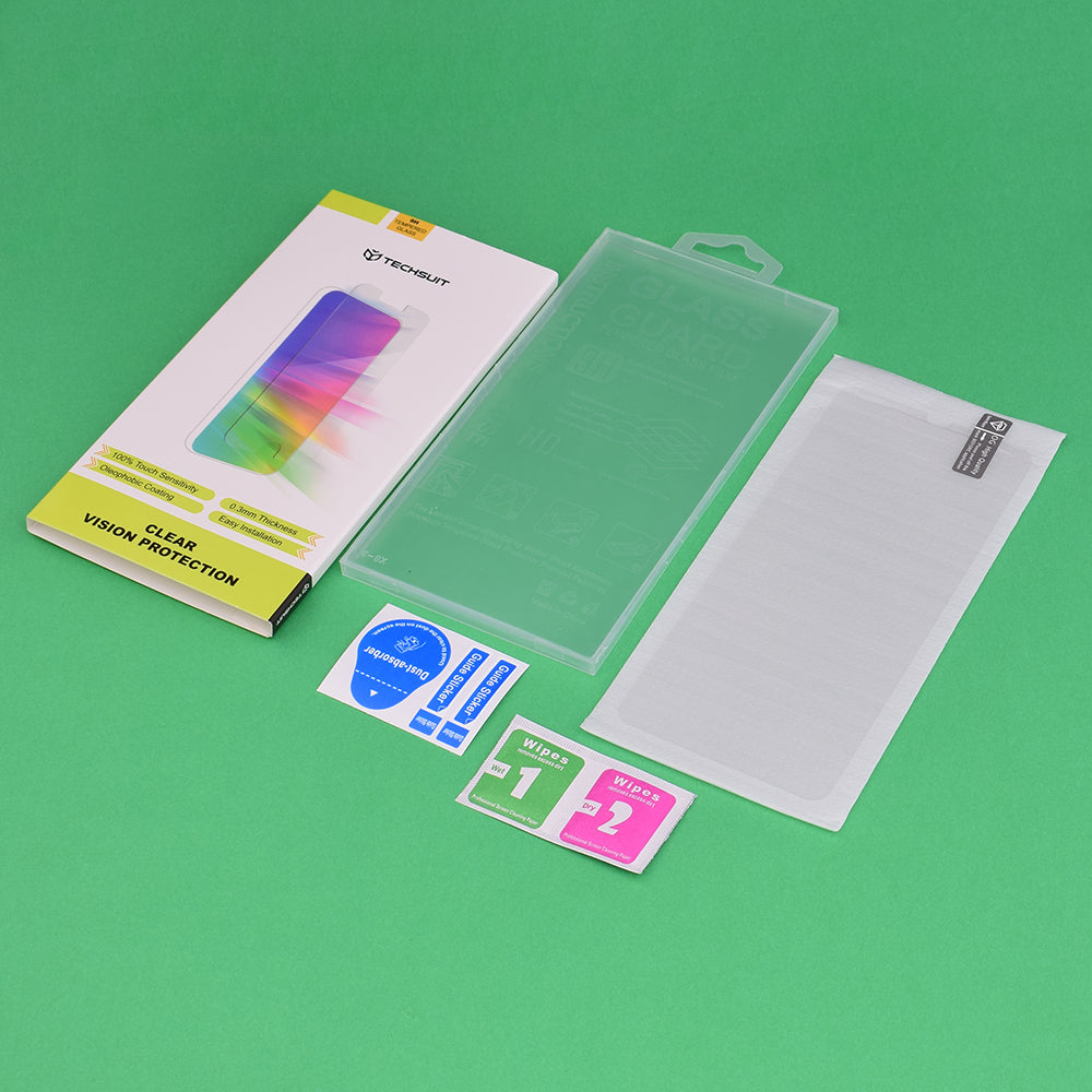 Zaštitna folija za ekran Techsuit Clear Vision za Honor 400 Smart 4G / X7d 4G / 400 Smart 5G / X7c / 200 Smart, Kaljeno staklo, Full Glue