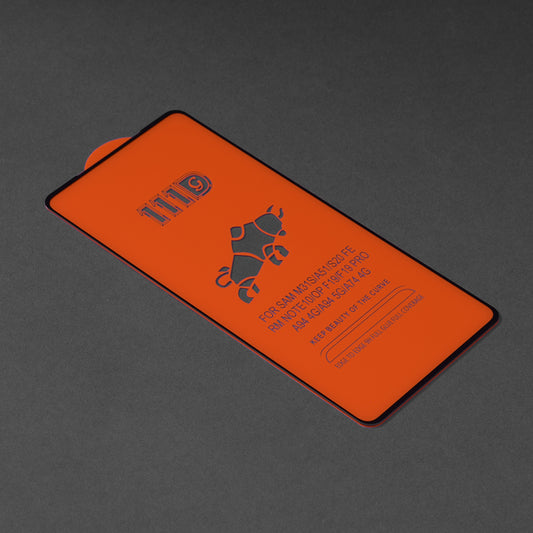 Zaštitna folija za ekran Techsuit za Samsung Galaxy A52s 5G A528 / A52 5G A526 / A52 A525, Kaljeno staklo, Full Glue, 111D, Crna