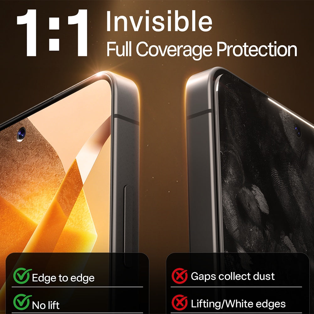 Folija za zaštitu ekrana Torras GlassGo Install Master za Samsung Galaxy S26 Ultra S948, Kaljeno staklo, Full Glue, Providna