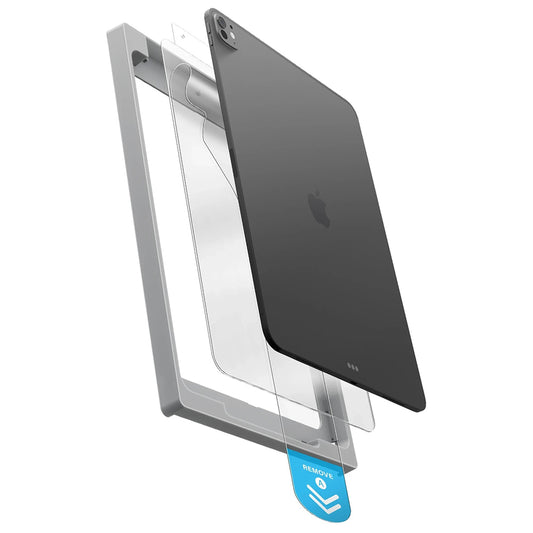 Zaštitna folija za ekran UNIQ Optix Exofit za Apple iPad Air 11 (2024), Kaljeno staklo, Full Glue