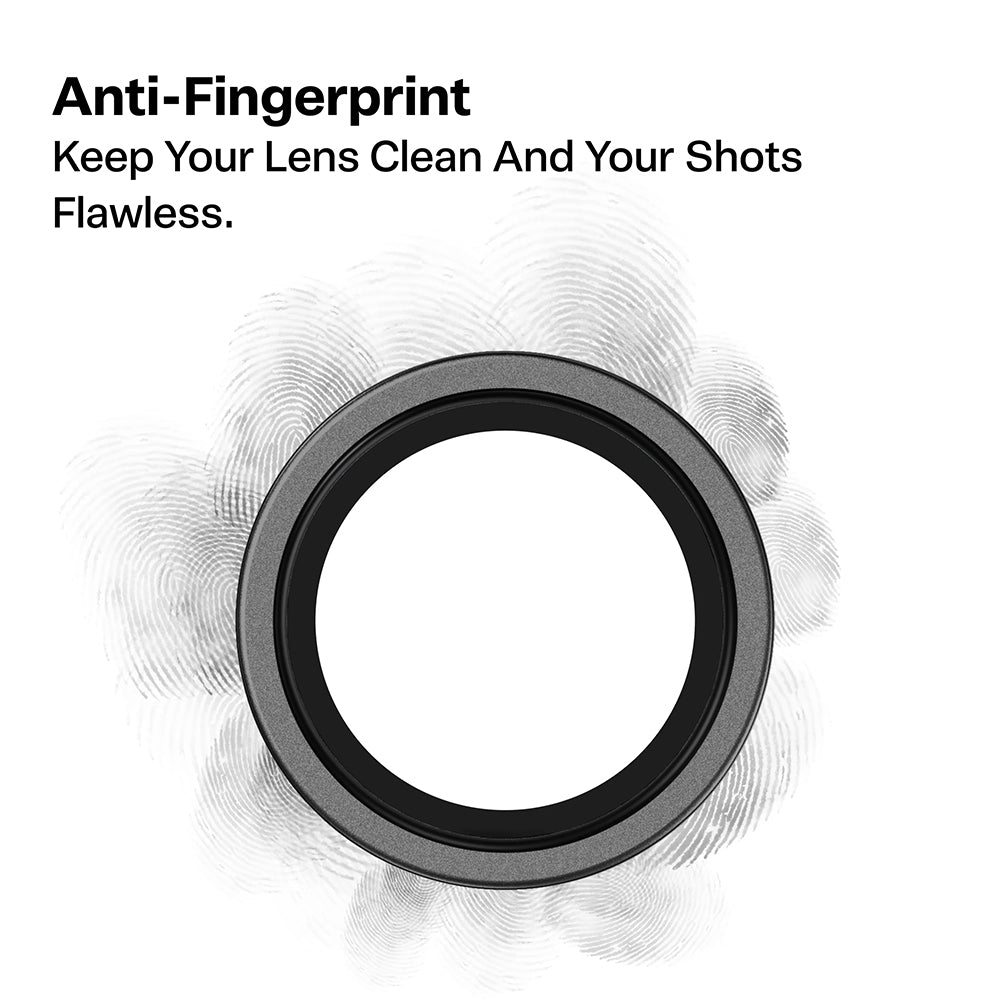 Zaštitna folija za zadnju kameru Torras Lensguard za Apple iPhone 17 Pro Max / 17 Pro, kaljeno staklo, srebrna