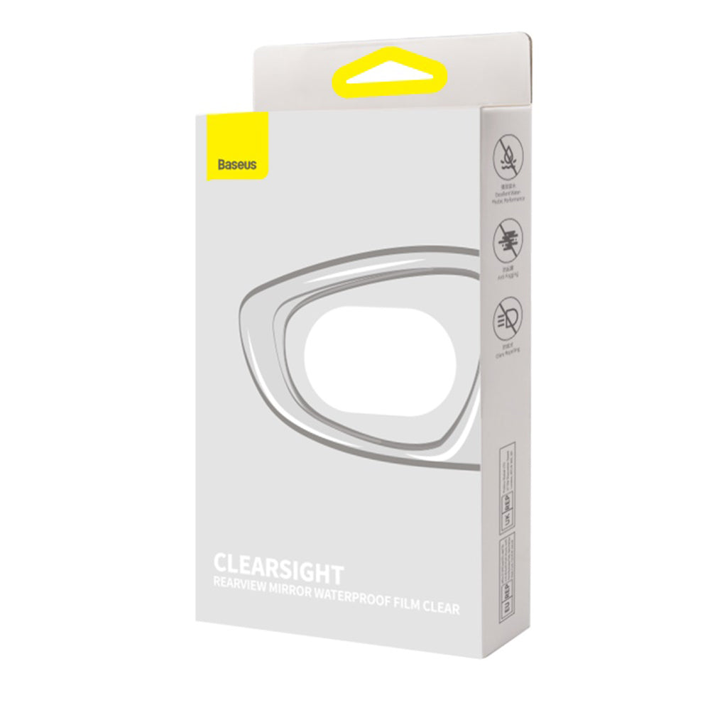 Folija Ogledalo Anti Kiša Baseus ClearSight, 136mm x 96mm, Plastika, Set 2 komada C11853200201-00