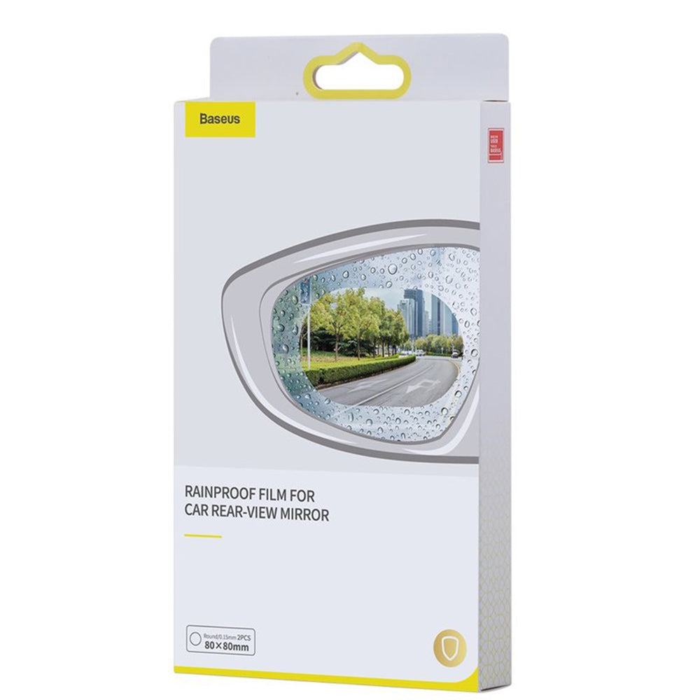 Folija Ogledalo Anti Kiša Baseus, 135mm x 95mm, Plastika, Set 2 komada SGFY-C02