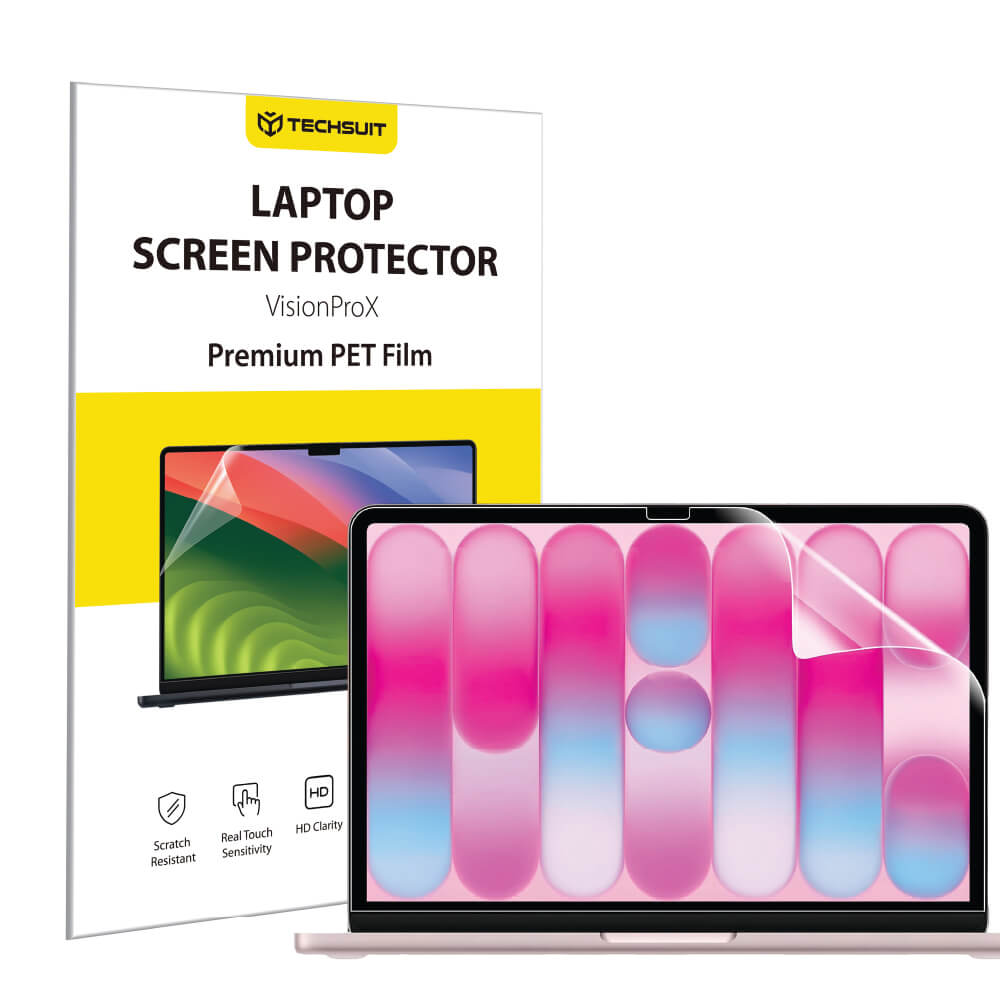 Mat folija za zaštitu ekrana protiv plavog svetla Techsuit VisionProX za Apple MacBook Neo 13 inča, plastika