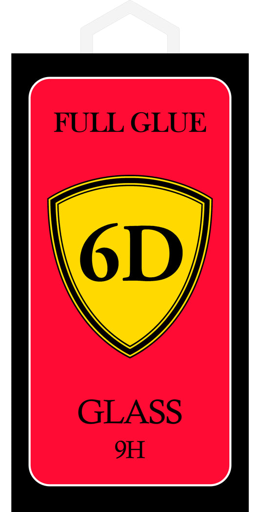 Folija za zaštitu ekrana OEM za Samsung Galaxy A53 5G A536, Kaljeno staklo, Pun lepak, 6D, Crna