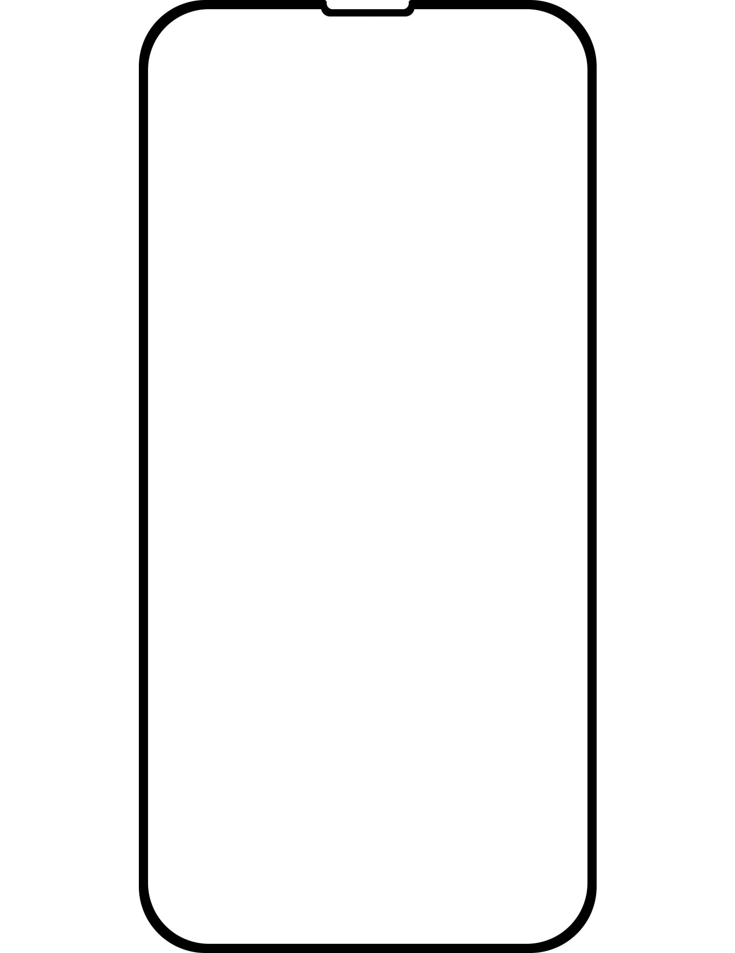 Folija za zaštitu ekrana OEM za Apple iPhone 13 Pro Max, Kaljeno staklo, Edge Glue, 9D, Crna