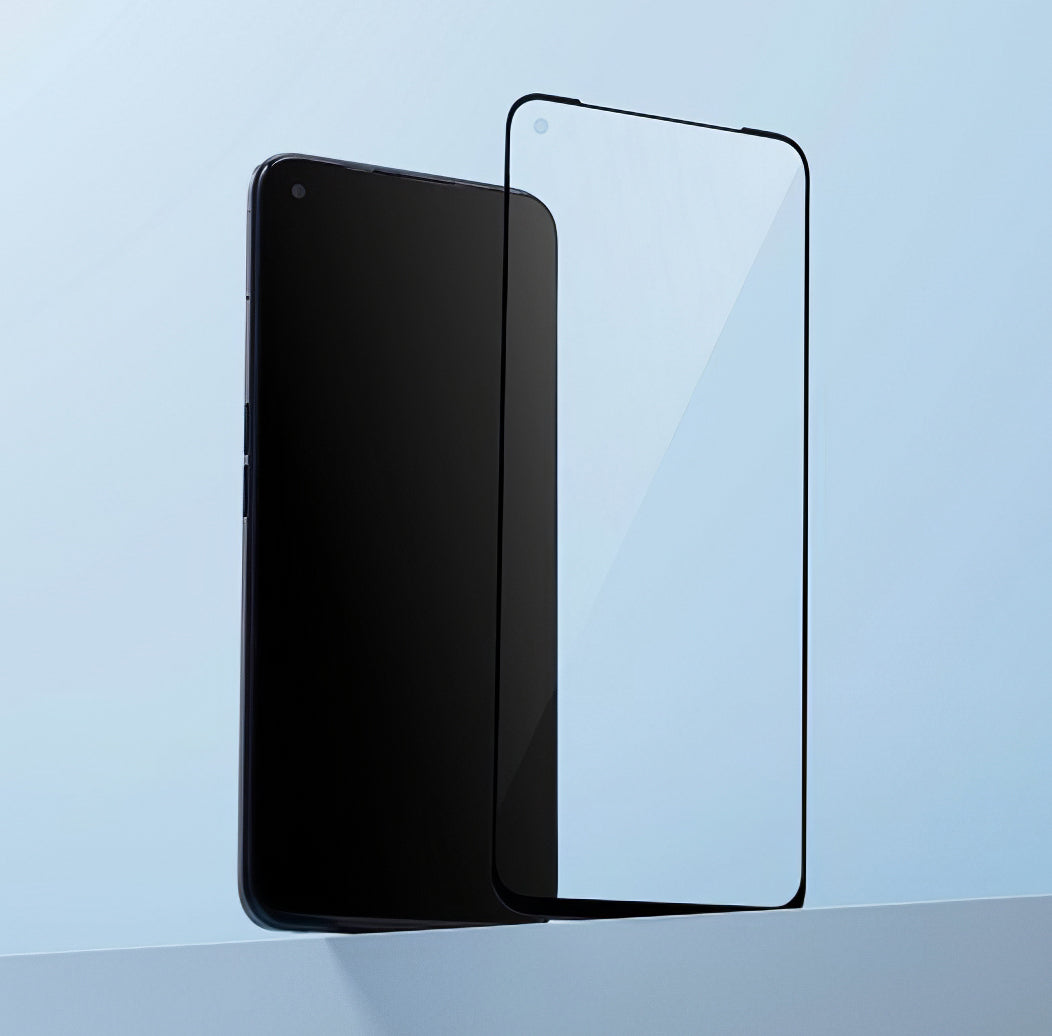Folija za zaštitu ekrana za OnePlus Nord CE 2 Lite 5G, Kaljeno staklo, Full Glue, Crna 5431100343