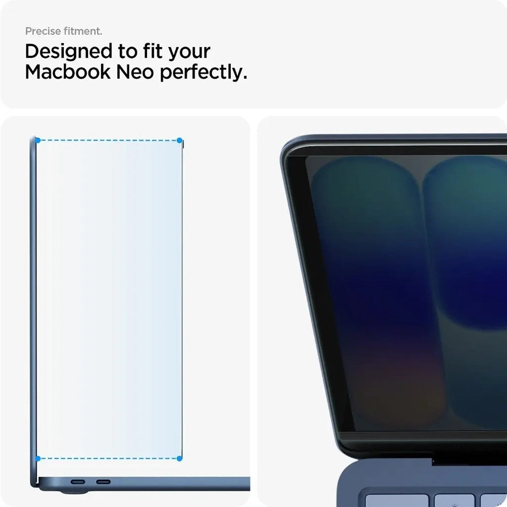 Zaštitna folija za ekran Privacy Spigen Safe View Magnetic za Apple MacBook Neo 13inch, Plastic AFL11670