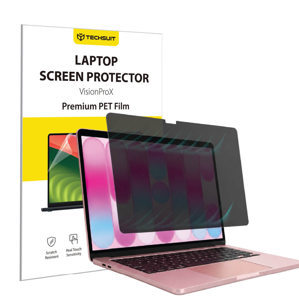 Magnetna zaštitna folija za ekran Privacy Techsuit VisionProX za Apple MacBook Neo 13 inča, plastika