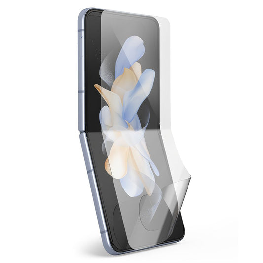 Folija za zaštitu unutrašnjeg ekrana Ringke Dual Easy za Samsung Galaxy Z Flip4 F721, Plastika, Set 2 komada