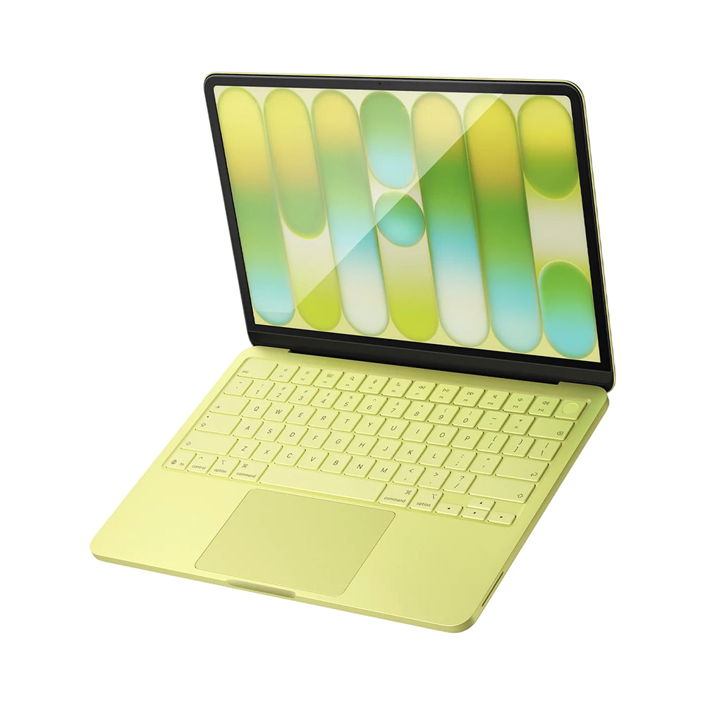 Zaštitna folija za ekran Spigen GlastR Slim za Apple MacBook Neo 13 inča, Kaljeno staklo, Crna AGL11669