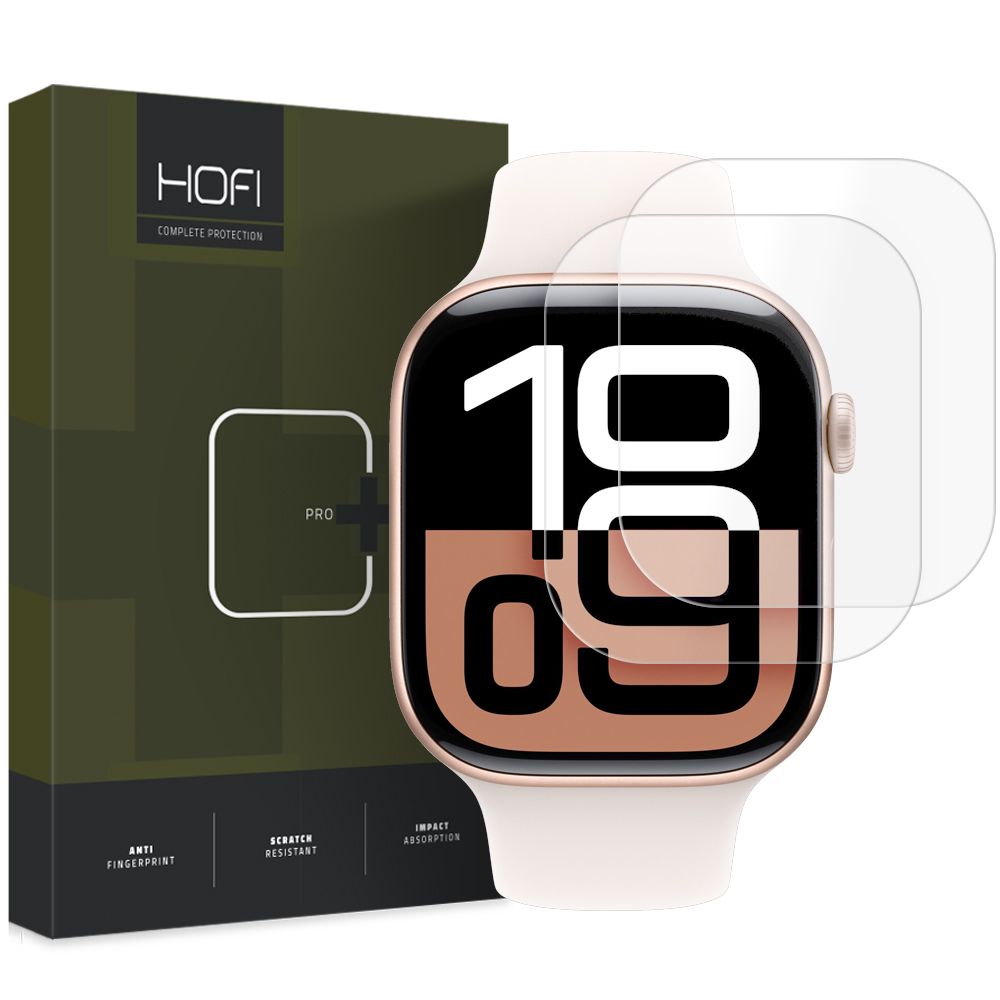 Folija za zaštitu HOFI HYDROFLEX PRO+ za Apple Watch 42mm seriju, Set 2 komada, Plastika