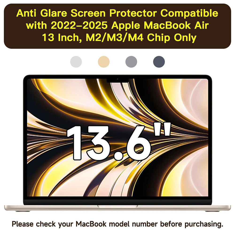 Folija za zaštitu ekrana Mat Anti Blue Light Techsuit VisionProX za Apple MacBook Air M3 13inch (2024), Plastika