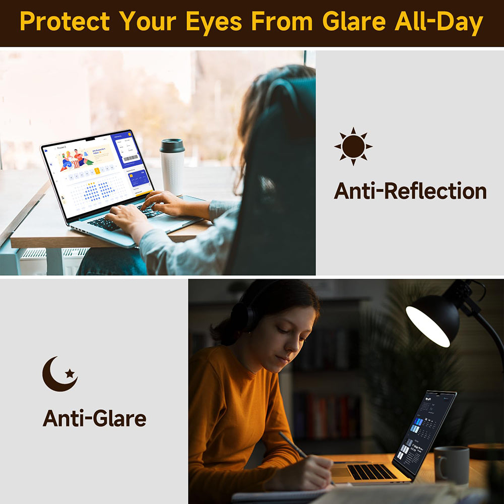 Folija za zaštitu ekrana mat protiv plave svetlosti Techsuit VisionProX za Apple MacBook Air M3 15inch (2024) / Air M2 15inch (2023), Plastika