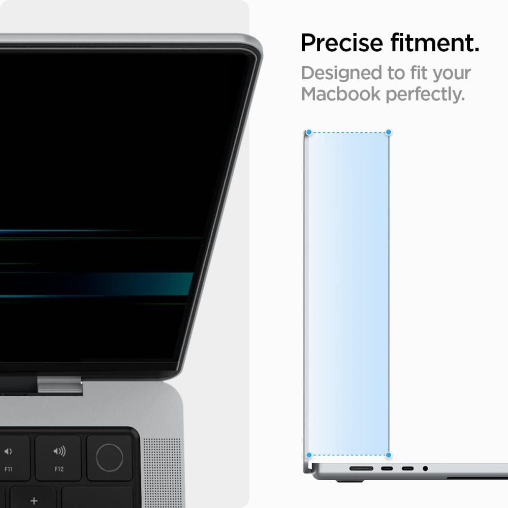 Folija za zaštitu privatnosti ekrana Spigen Safe View Magnetic za Apple MacBook Pro 14inch (2022) / (2024) / (2023) / (2021), Plastika AFL06158