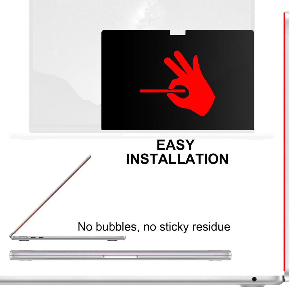 Folija za zaštitu ekrana Privacy Techsuit VisionProX Magnetic za Apple MacBook Pro 14inch (2024), Plastika