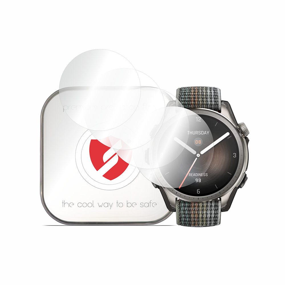Zaštitna folija Smart Protection Premium Classic za Amazfit Balance, Set 4 komada, Plastika
