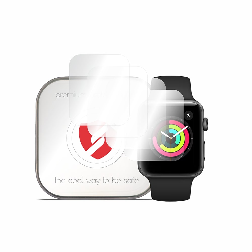 Zaštitna folija Smart Protection Premium Classic za Apple Watch 42mm Series, Set 4 komada, Plastika