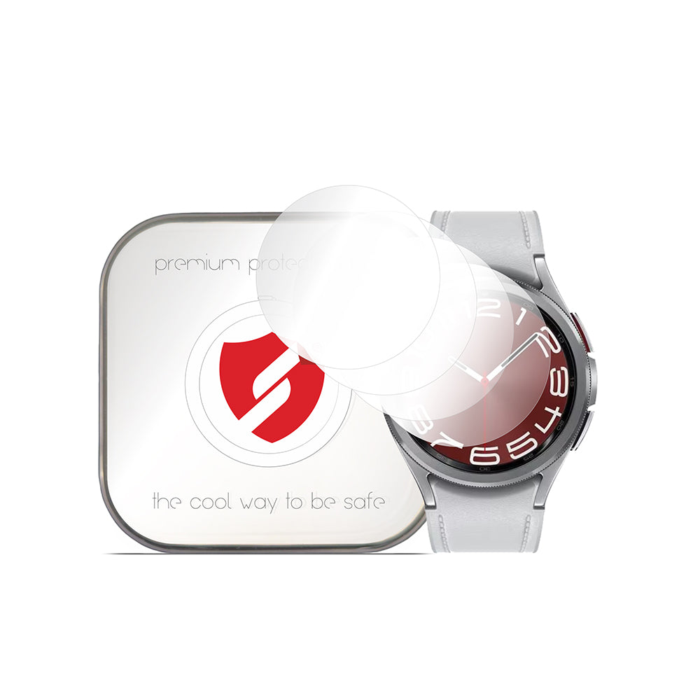 Zaštitna folija Smart Protection Premium Classic za Samsung Galaxy Watch6 Classic 43mm, Set od 4 komada, Plastika
