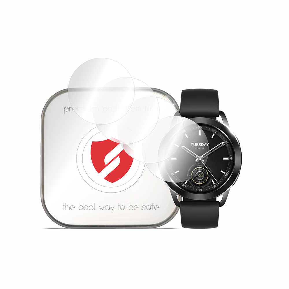 Zaštitna folija Smart Protection Premium Classic za Xiaomi Watch S3, Set 4 komada, Plastika