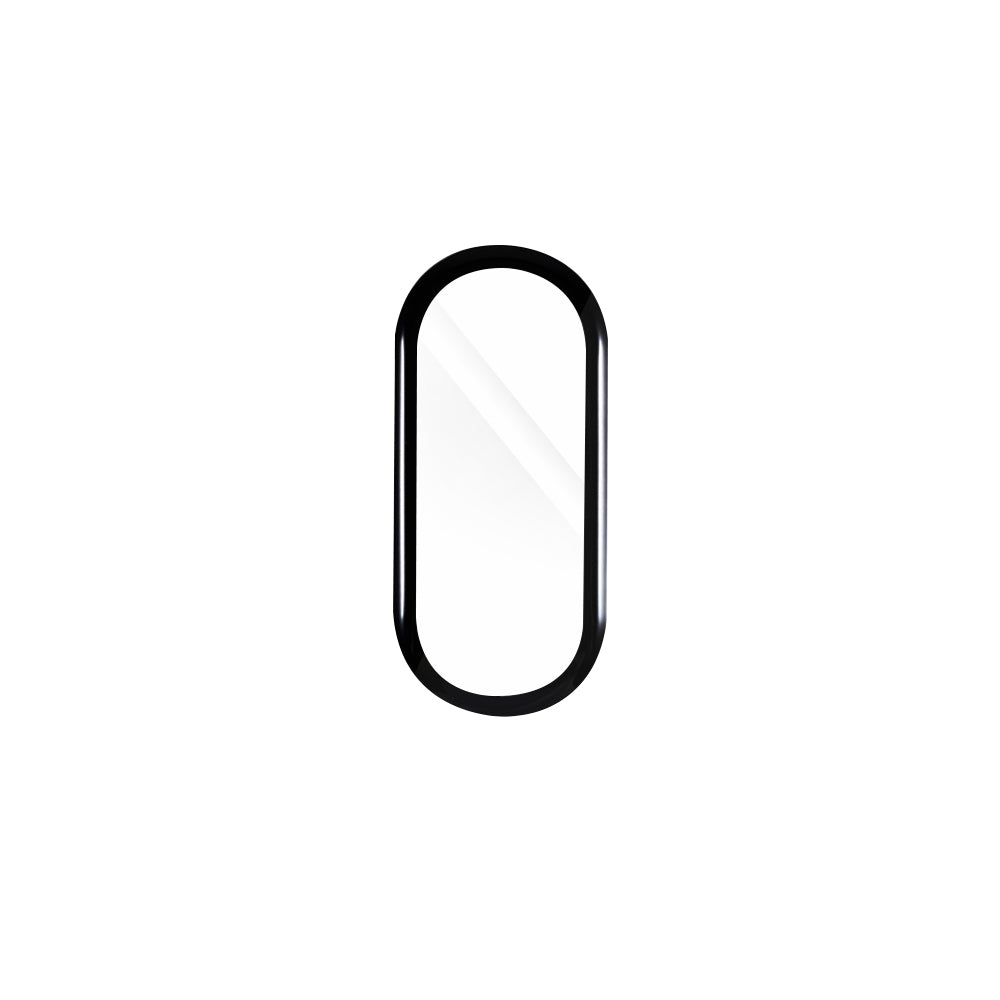 Folija za zaštitu Techsuit Nano Flex za Xiaomi Smart Band 8, Set 2 komada, Plastika, Crna