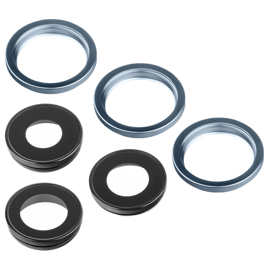 Staklo Kamere Nazad Apple iPhone 12 Pro Max, Wide + UltraWide + Telephoto, sa Ramom, Plavo