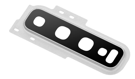 Staklo Kamere Zadnje Samsung Galaxy S10+ G975, sa Ramom, Srebrno (Prism White)