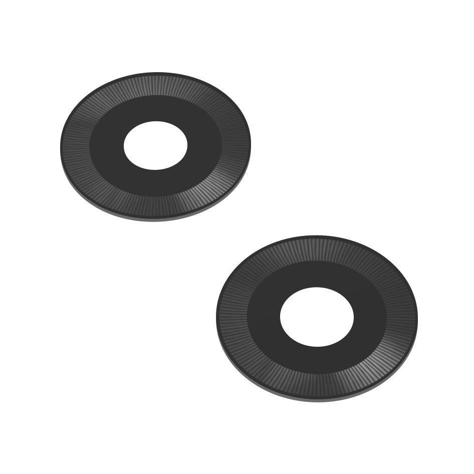 Staklo Zadnje Kamere Motorola Moto G04, Široko + Blic, Crno