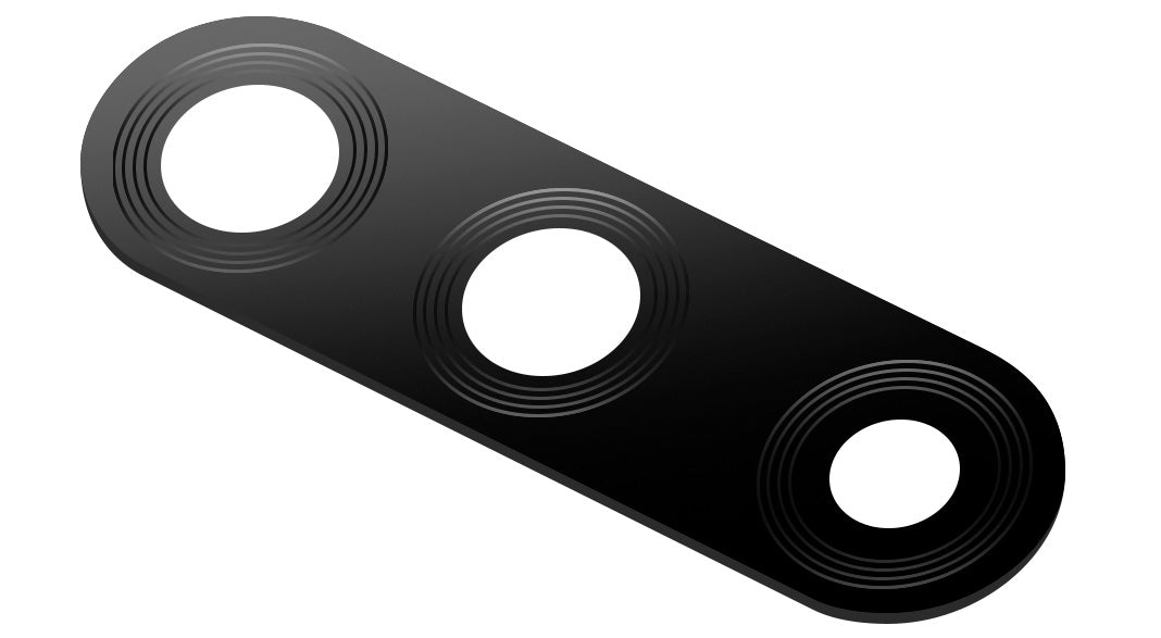 Staklo zadnje kamere Huawei P30 lite, crno