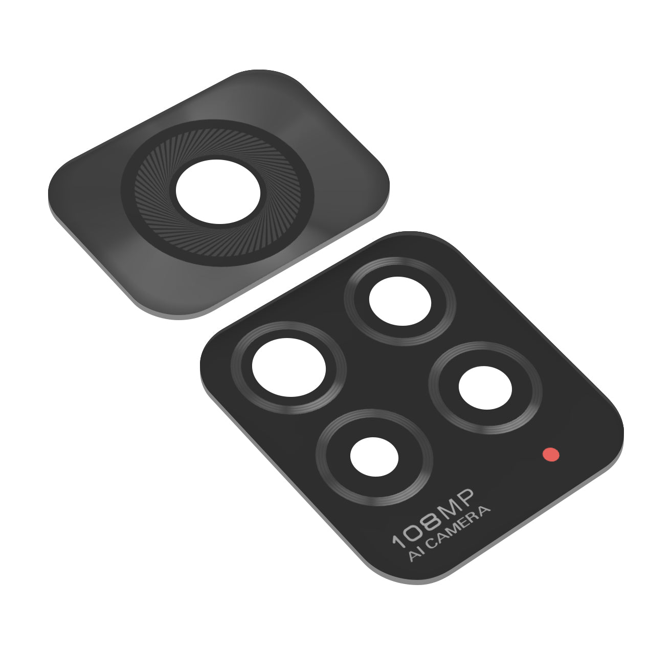 Staklo Kamere Zadnje Xiaomi Redmi Note 11S, Crno