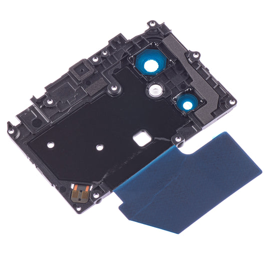 Staklo Kamere Zadnje Xiaomi Redmi 12C, Wide+Depth + Blic, sa Ramom, Crno