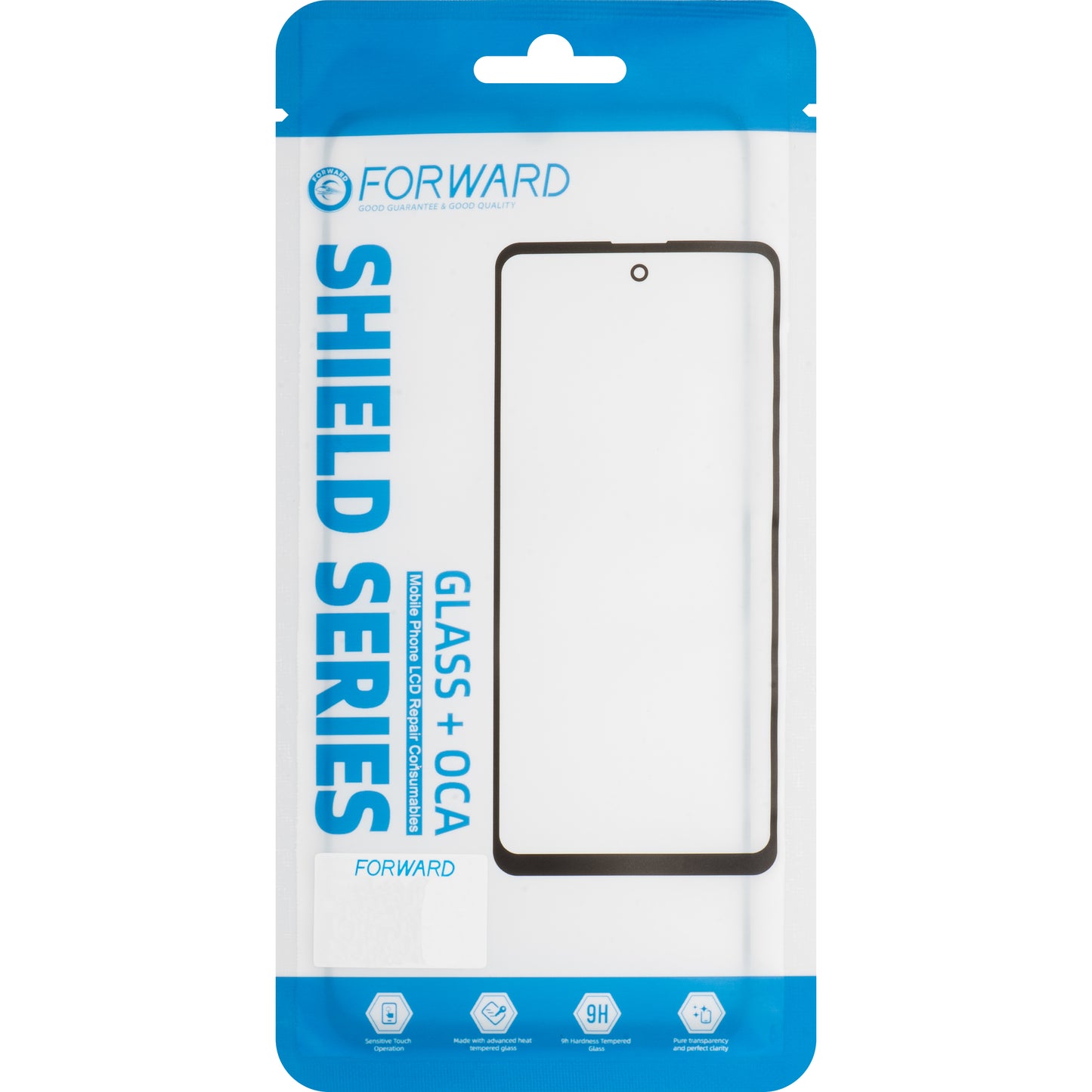 Staklo Ekran + OCA Forward Shield za Samsung Galaxy S24 S921, Crna