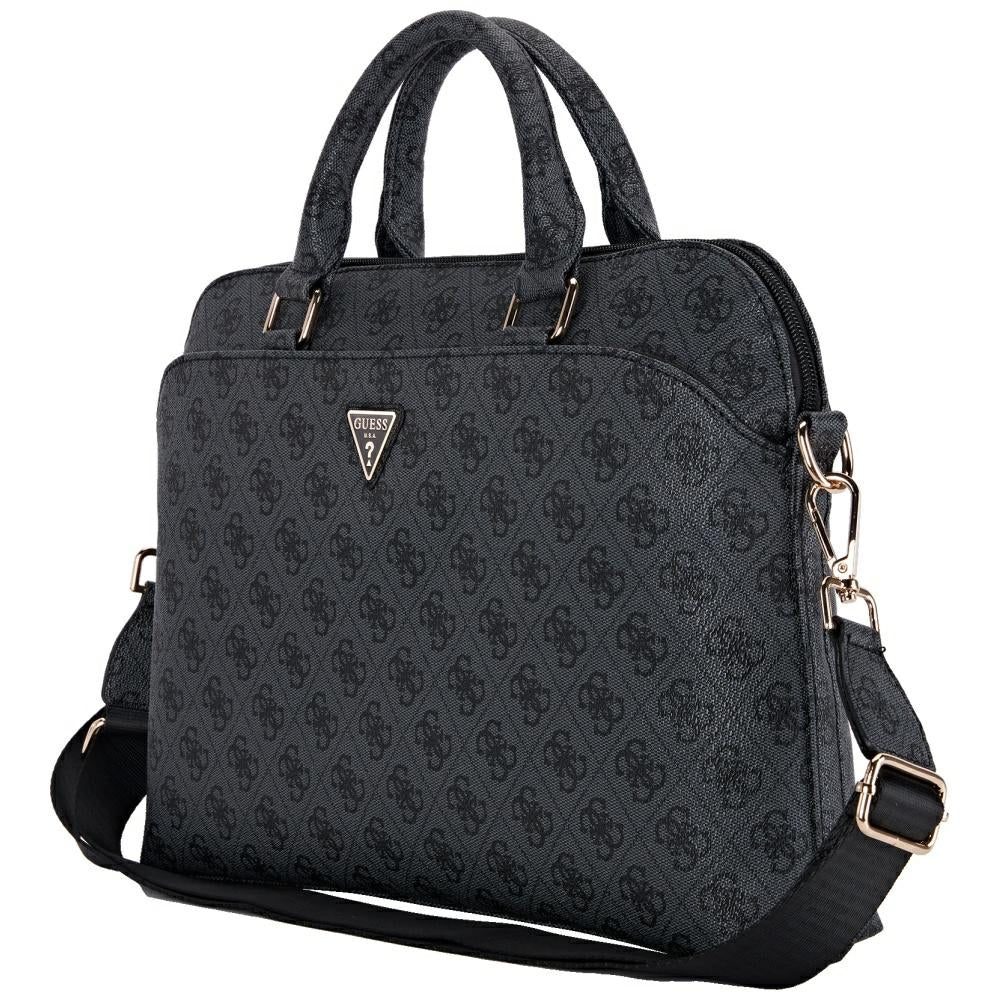 Tašna Guess 4G Triangle Logo za Laptop 15inch, Crna