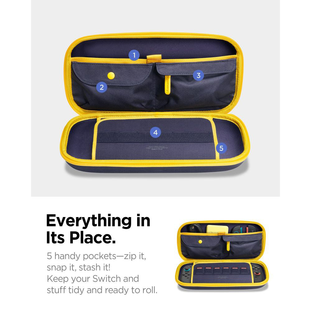 Torba za zaštitu Spigen Nano Pop Pro za Konzolu Nintendo Switch 2, Mornarsko plava AGP09565