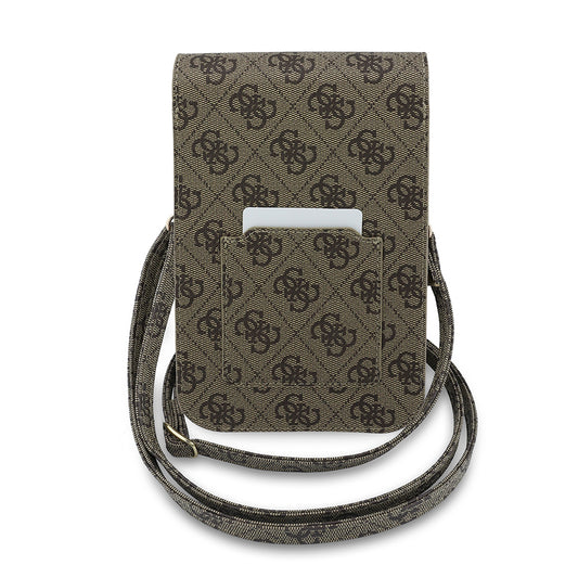 Univerzalna torba za telefon, Guess, Fliptok Triangle 4G, Braon