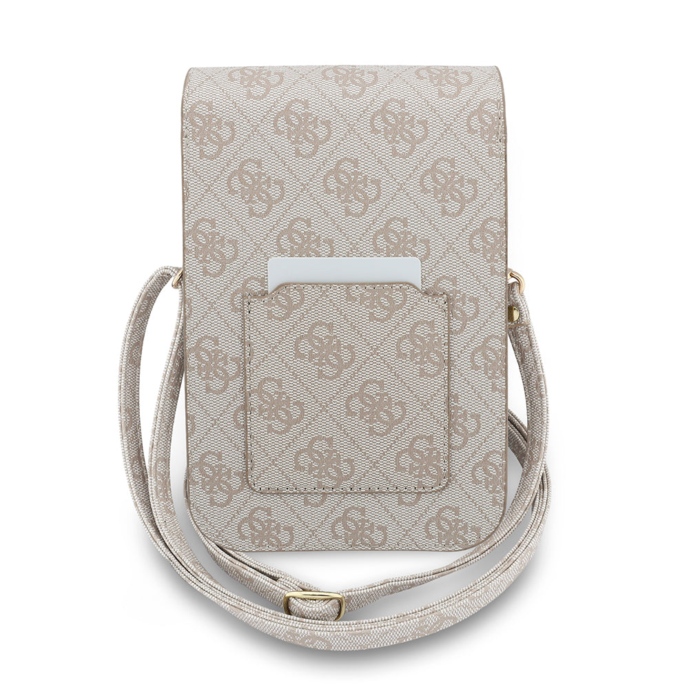 Univerzalna torba za telefon, Guess, Fliptok Triangle 4G, Roze