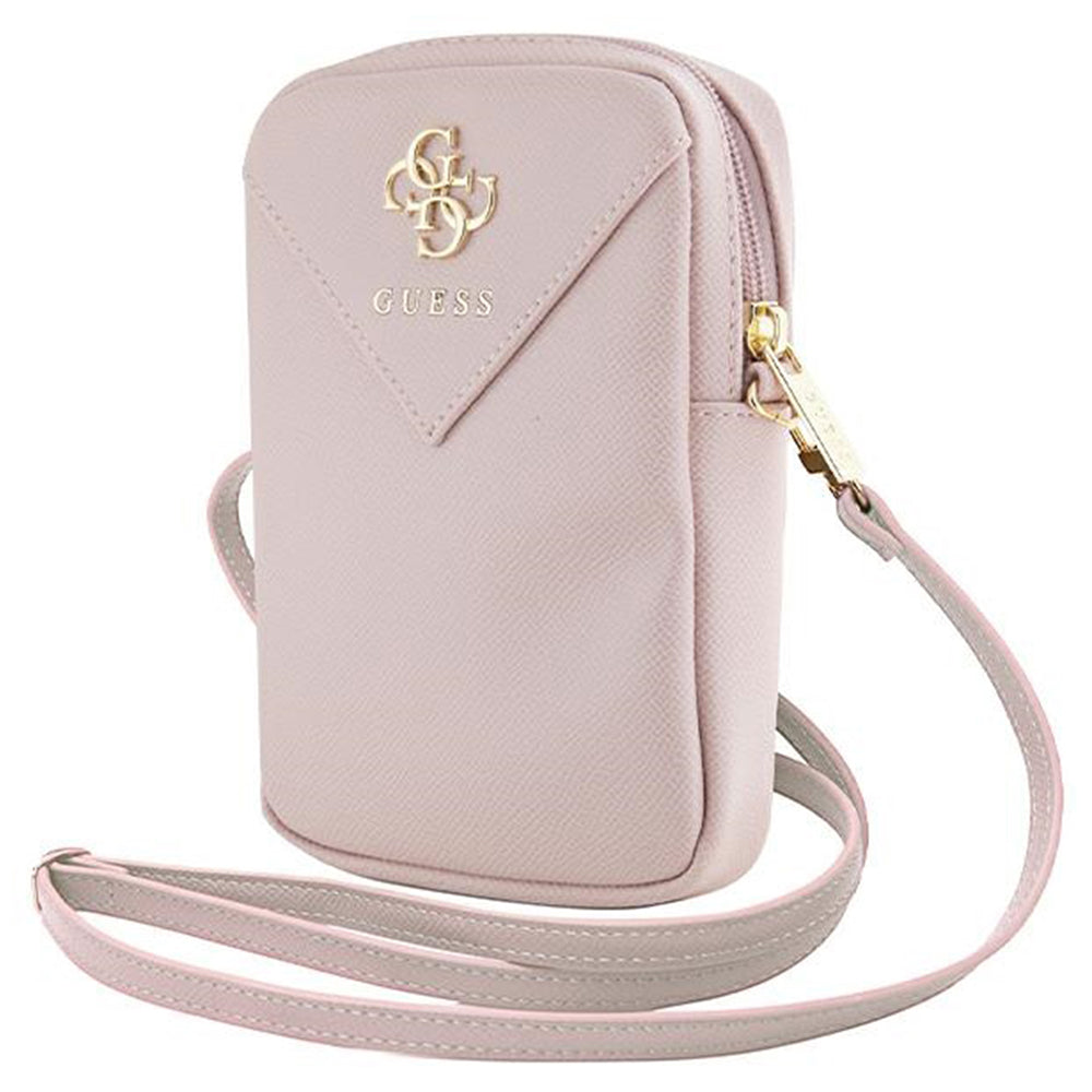 Univerzalna Torba za Telefon, Guess, Triangle 4G, Roze