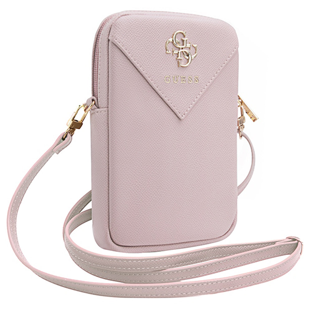 Univerzalna Torba za Telefon, Guess, Triangle 4G, Roze