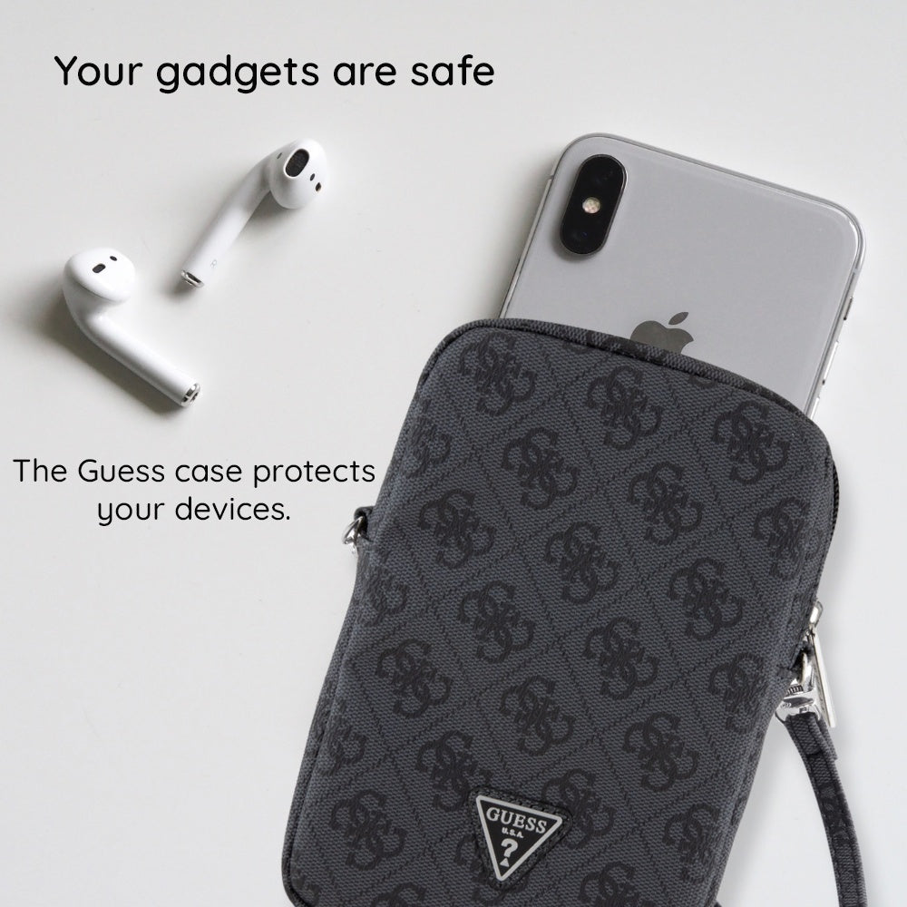 Univerzalna Torba za Telefon, Guess, Triangle 4G, Roze