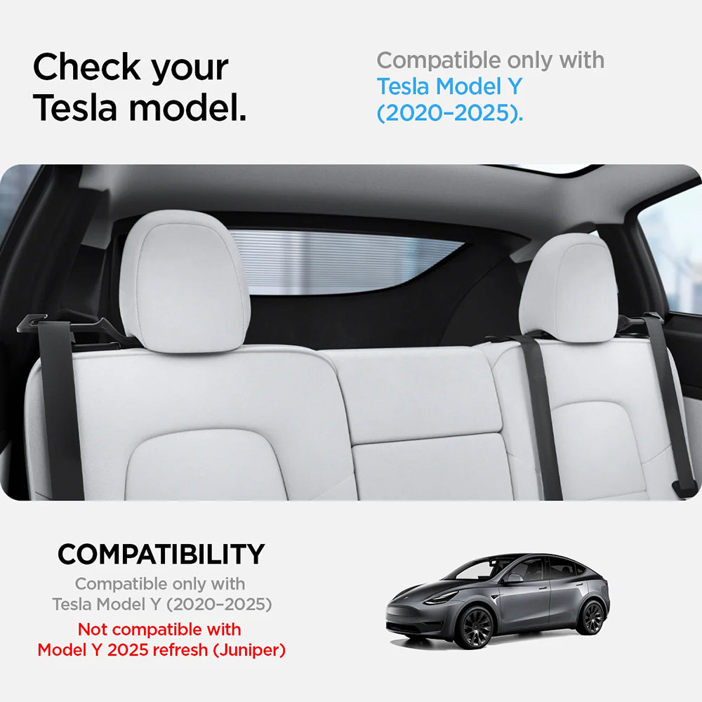 Vodič za kopču sigurnosnog pojasa Spigen za Tesla Y ACP06041